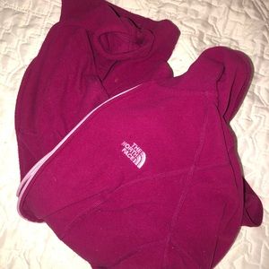 North face zip up